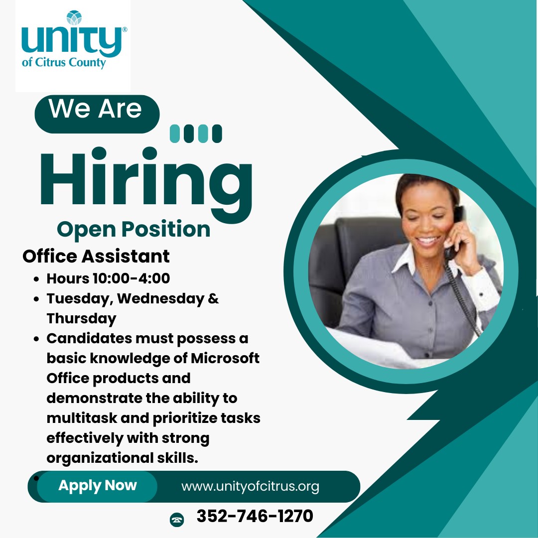 OFFICE ASSISTANT FLYER